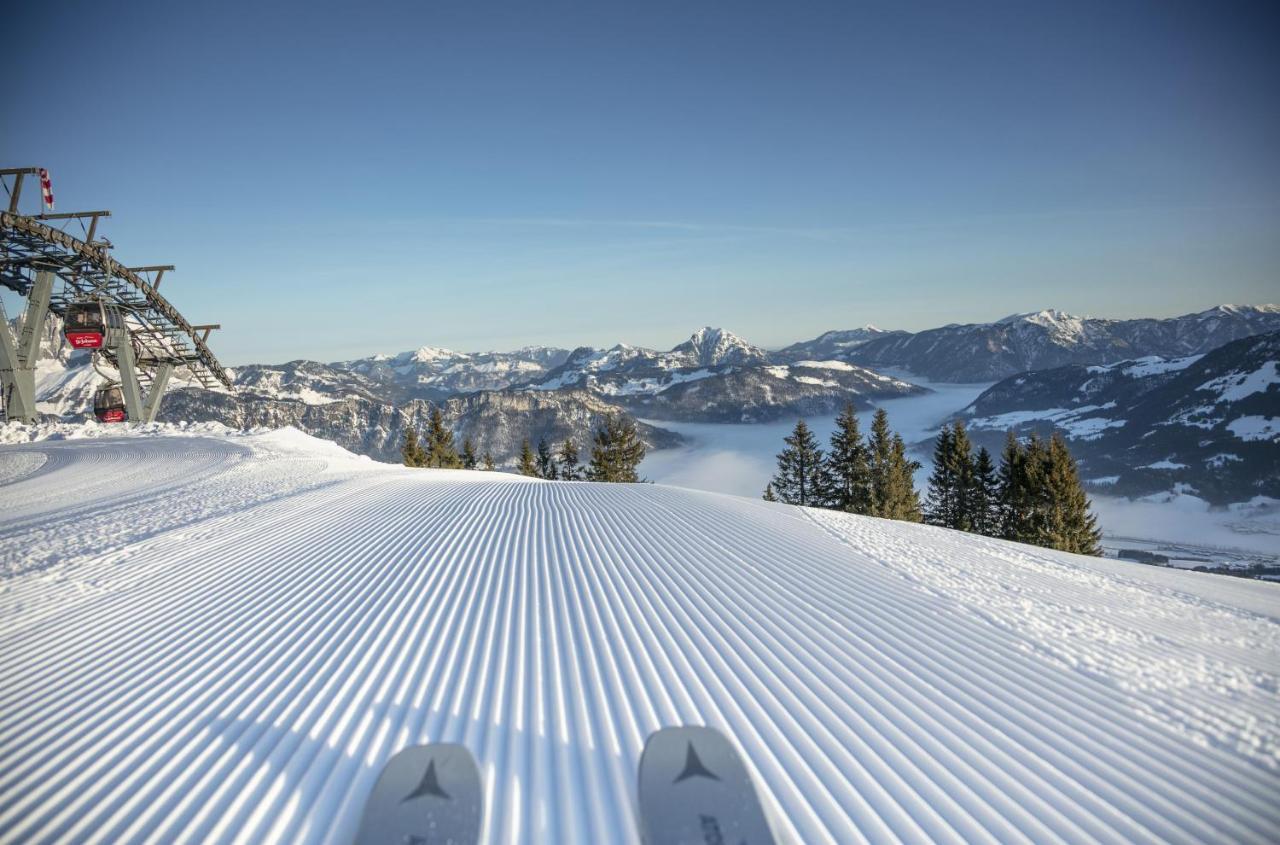 Luxusappartement Alpenliebe Oberndorf in Tirol Buitenkant foto