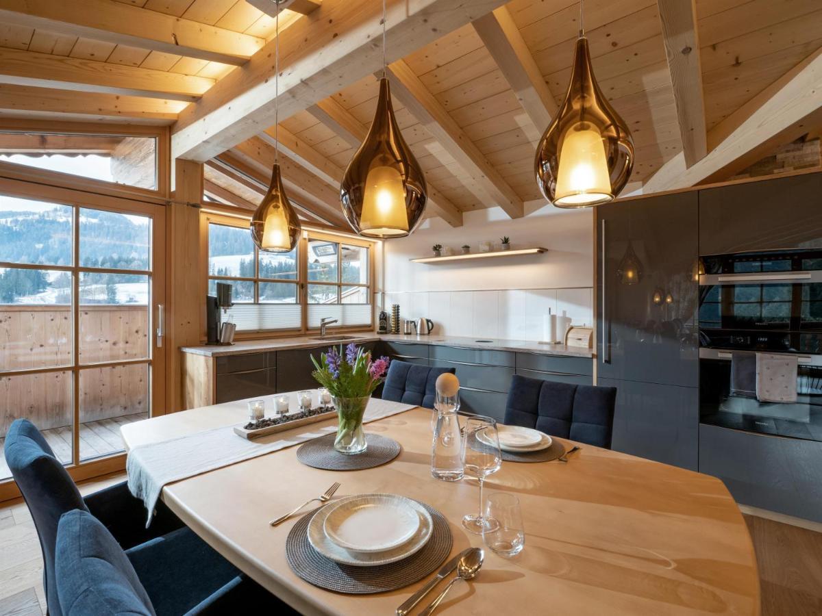Luxusappartement Alpenliebe Oberndorf in Tirol Buitenkant foto