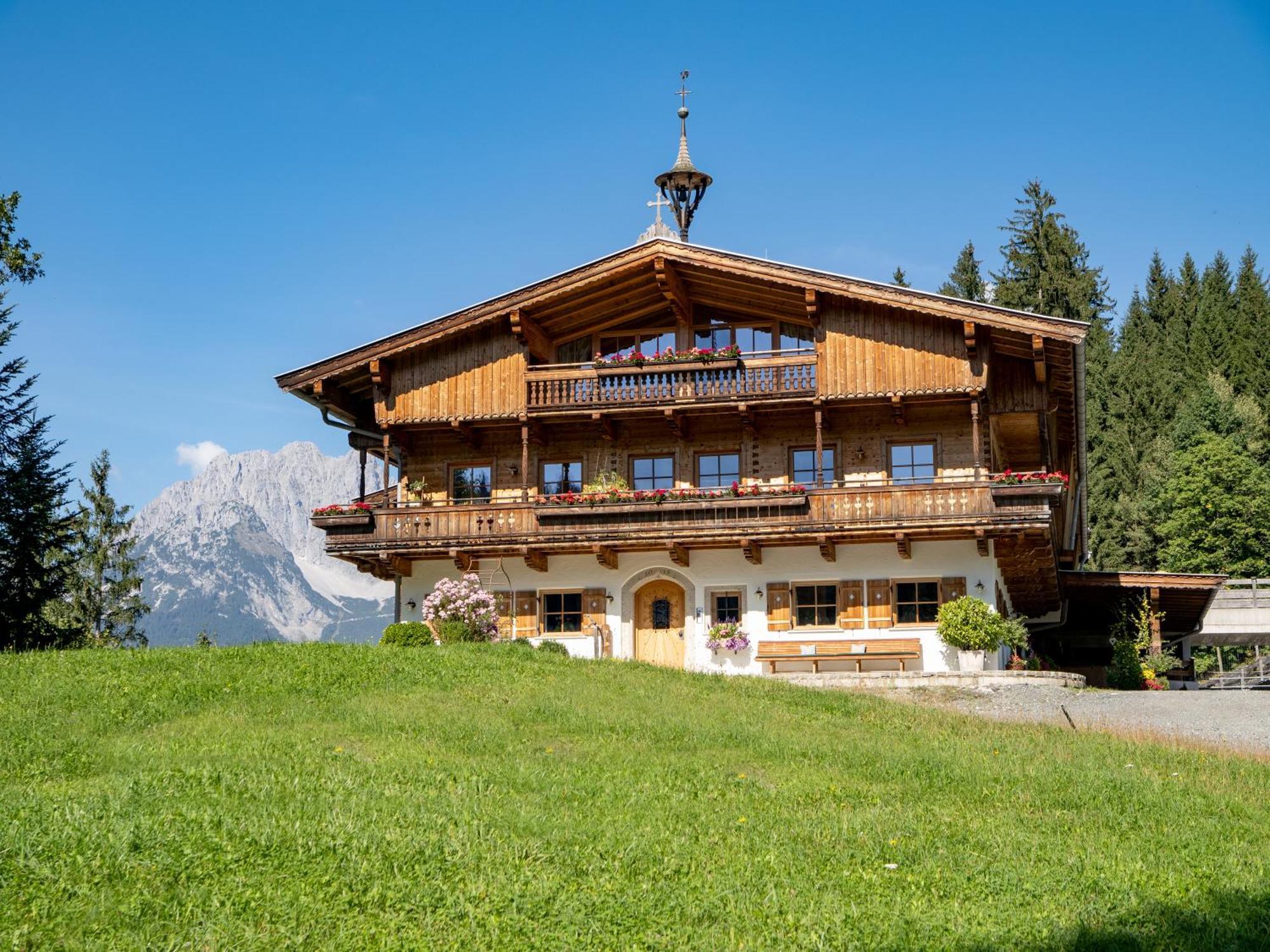 Luxusappartement Alpenliebe Oberndorf in Tirol Buitenkant foto