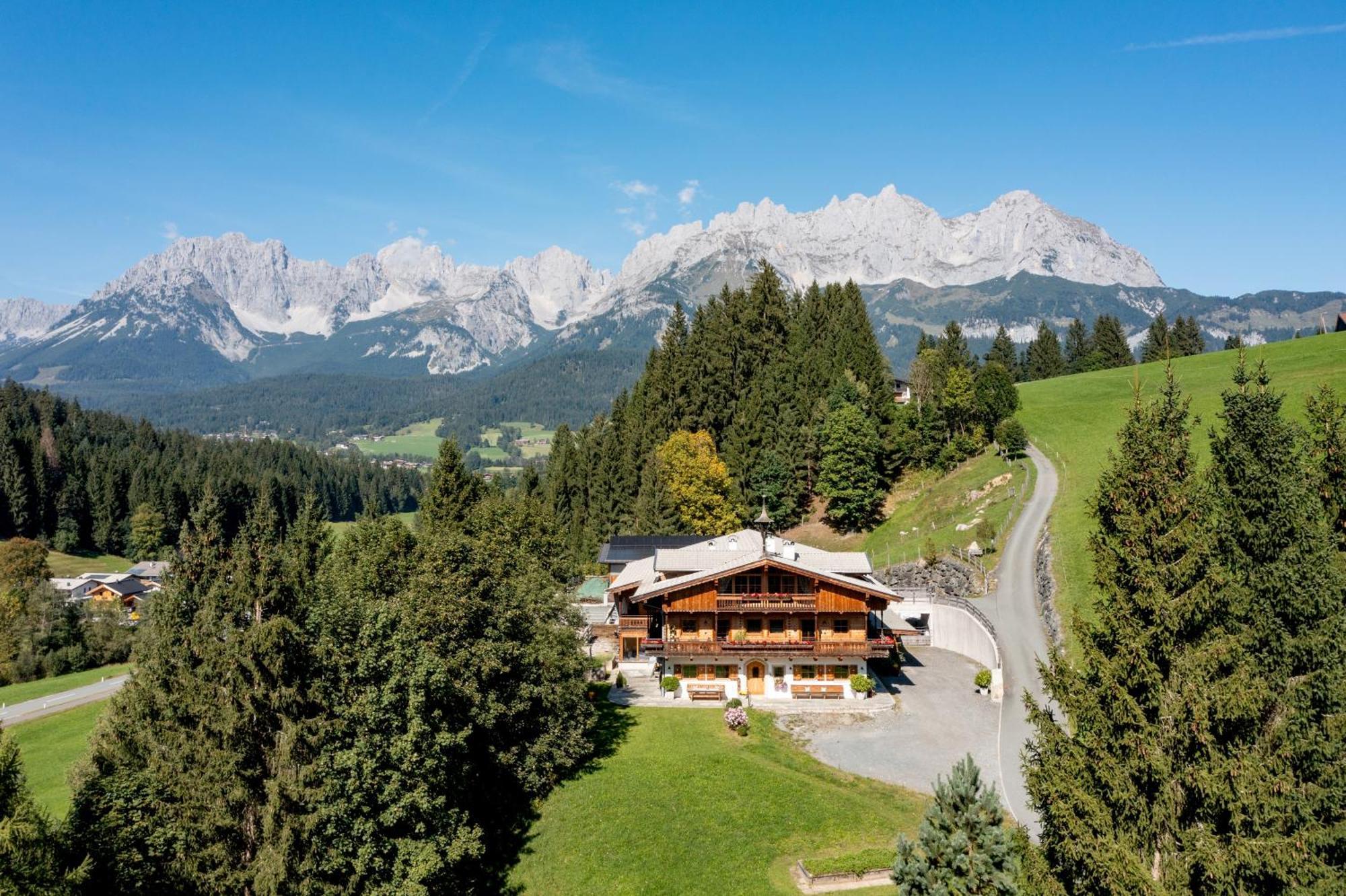 Luxusappartement Alpenliebe Oberndorf in Tirol Buitenkant foto